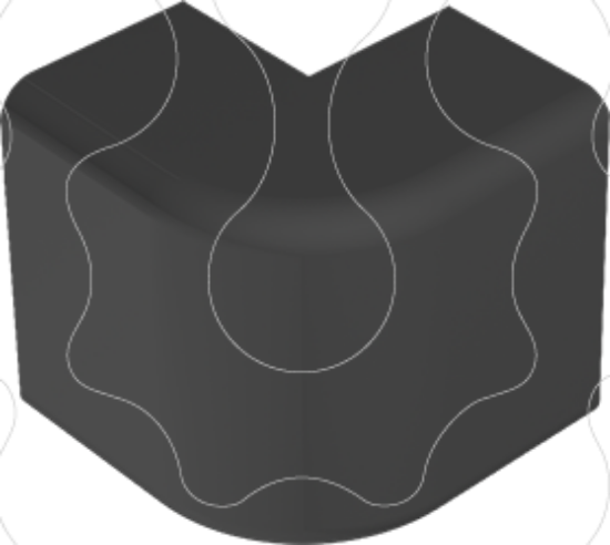 Imagem de Acessório INWAY - Ângulo Exterior 20x12.5