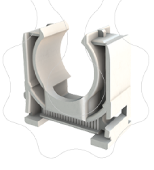 Imagem de Abraçadeira SUPER-T ST-40 para tubo VD 40 mm