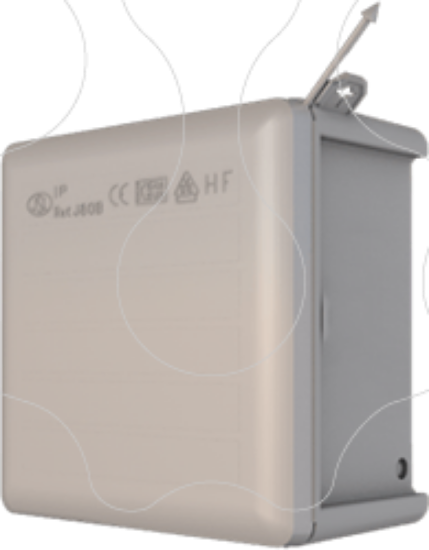 Imagem de Caixa estanque com paredes lisas J80 L/M2 BOXLINE