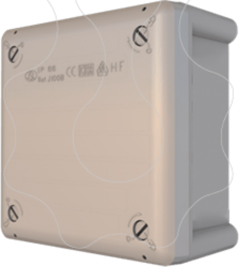 Imagem de Caixa estanque com paredes lisas J100 L/M2 BOXLINE