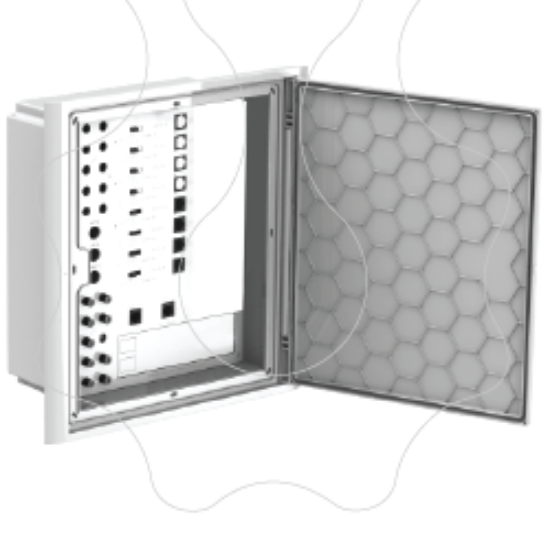 Imagem de ATI   Interior completos   ATI Interior de 8 saídas cat6   C971PR 8