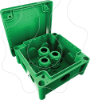 Imagem de Caixa estanque para instalação em ambientes/zonas verdes J100S EXT   Verde BOXLINE GREENBOX