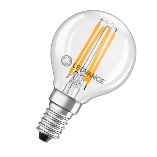 Imagem de LED Classic P 40 Filament P 4W 827 Clear E14