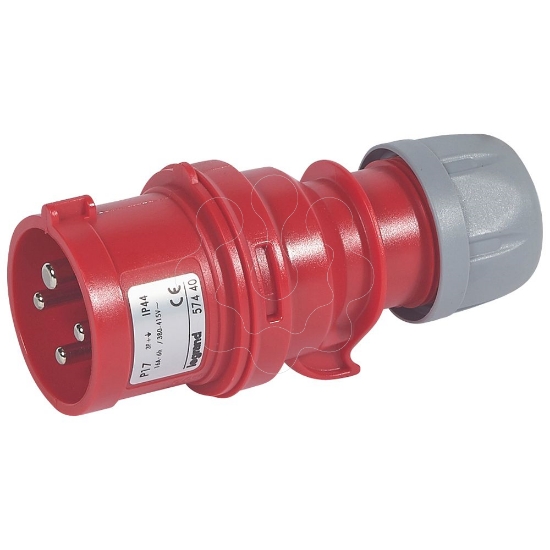 Imagem de FICHA INVER.16A 3P+T 400V IP44