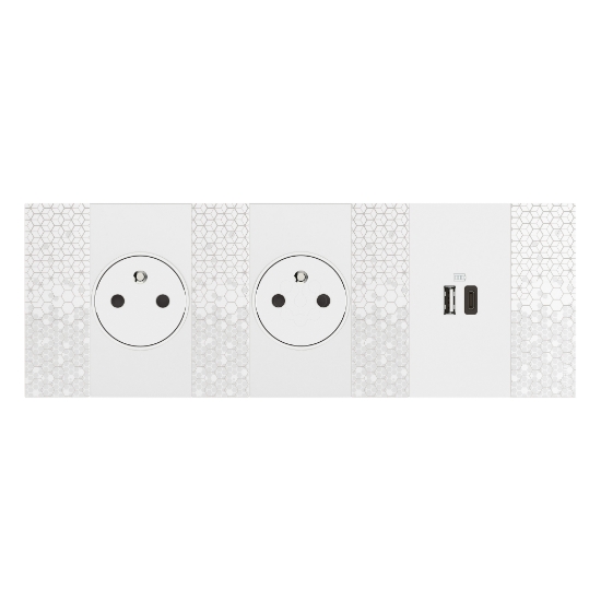 Imagem de LNOW CENTRO 2 X USB-A 2MD BRAN