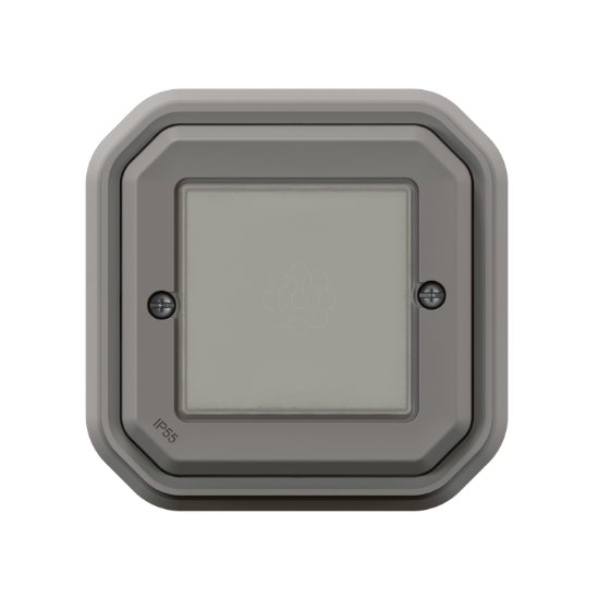 Imagem de Plexo with Netatmo - Interruptor simples, sem fios e sem bateria, Cinzento