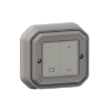 Imagem de Plexo with Netatmo - Interruptor estores conectado, sem fios/bateria, Cinzento