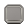 Imagem de Plexo IP 55 monobloco encastrar   Botão simples luminoso NA, Cinzento
