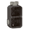 Imagem de Plexo IP 55 componível - Caixa saliente dupla para 2 x bucins ISO20, Antracite