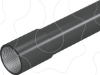 Imagem de Tubo metalico com rosca M25 3000mm St PE50 preto 9005