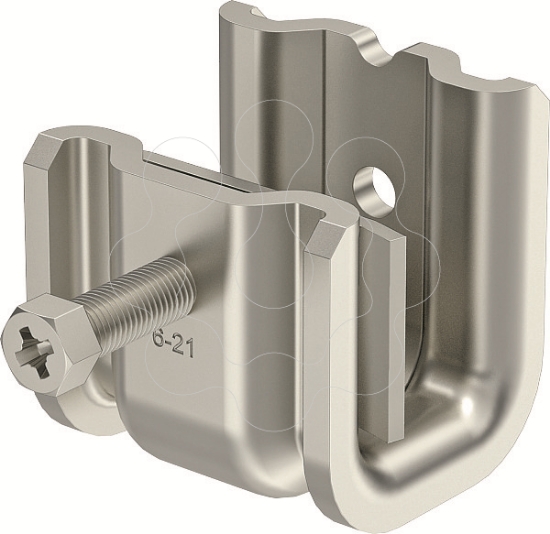 Imagem de Clip de suspensao versao para grandes cargas 6 21mm A2 1.4301 2B