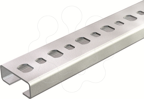 Imagem de Perfil perfurado rasgo 11mm 2000x25x10 St FS