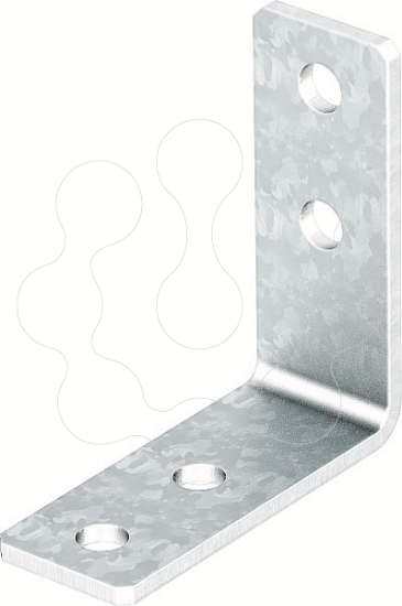 Imagem de Suporte de uniao 90° com 4 orificios 104x104x40x5 St FT