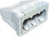 Imagem de Ligador rapido terminal sem parafusos 3x25mm? PA cinzento claro 7035