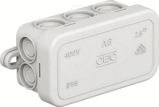 Imagem de Caixa de derivacao 80x43x34 PE cinzento claro 7035