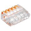 Imagem de Ligador universal para 5 condutores multifilares 02 25mm? PC transparente