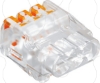 Imagem de Ligador universal para 3 condutores multifilares 02 25mm? PC transparente