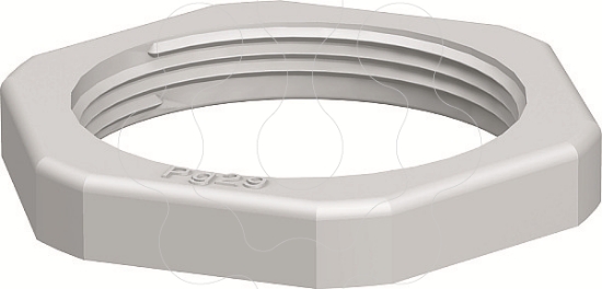 Imagem de Porca PG9 PS cinzento claro 7035