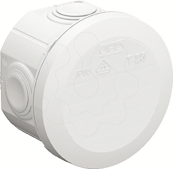 Imagem de Caixa de derivacao com entradas O80x51 PP branco puro 9010