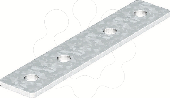 Imagem de Placa de uniao com 4 orificios 200x40x5 St FT