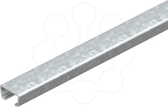 Imagem de Perfil nao perfurado rasgo 165mm 2000x35x18 St BK