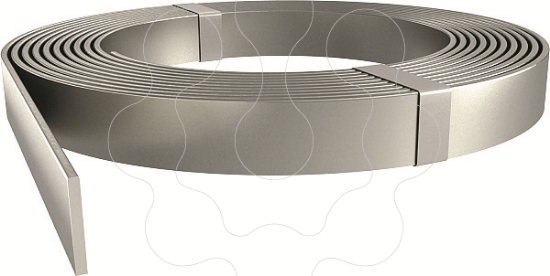 Imagem de Fita de aco Rolo de 50m e 41kg 30x35mm A2 1.4301