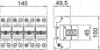 Imagem de Descarregador de sobretensoes Conjunto para redes TT e TNS 255V