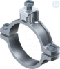 Imagem de Abracadeira de terra para cabo de terras 1/2" Zn G