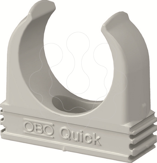 Imagem de Abracadeira OBO Quick resistencia fio incandescente M16 PP cinzento pedra 7030