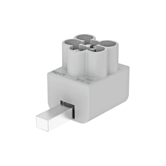 Imagem de Terminal de ligacao 3x16mm? 16mm? cinzento claro 7035