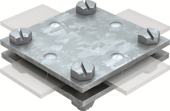 Imagem de Cruzeta sem placa intermedia 30mm St FT