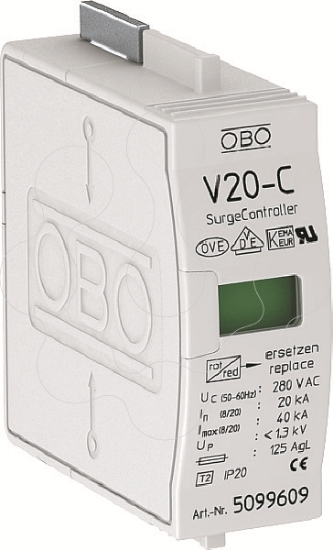 Imagem de Descarregador sobretensoes V20 Modulo de substituicao 280V
