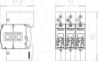 Imagem de Descarregador sobretensoes V20 3 polos para fotovoltaico 1000V DC