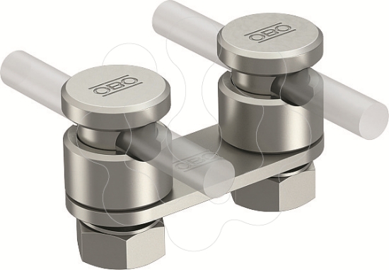 Imagem de Conector para dois cabos de terras 8 10mm A2 1.4301