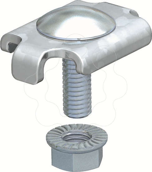 Imagem de Peca de aperto para caminho de cabos em varao St G