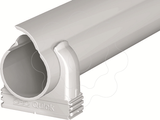 Imagem de Conjunto Quick Pipe Quick Pipe+Abracadeira Quick M20 PVC cinzento claro 7035