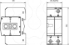 Imagem de Descarregador sobretensoes V10 versao unipolar com NPE 280V