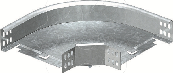 Imagem de Angulo 90° horizontal com unioes curvas 60x100 St FS