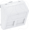 Imagem de Espelho para conectores dados para 2 conectores Tipo C 45x45mm PC branco puro 9010