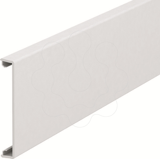 Imagem de Tampa lisa 80x2000mm PVC branco puro 9010