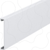 Imagem de Tampa lisa 80x2000mm PVC branco puro 9010