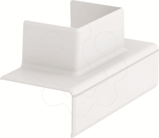 Imagem de Derivacao em T 100 e 165 para WDK 40060 120x62x56 PC/ABS branco puro 9010