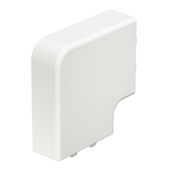Imagem de Angulo plano 20x50mm PVC branco puro 9010