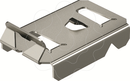 Imagem de Peca de aperto varao para fixacao de separador V2A 1.4310 2B