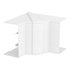 Imagem de Angulo interno variavel 110x145x145 PC/ABS branco puro 9010