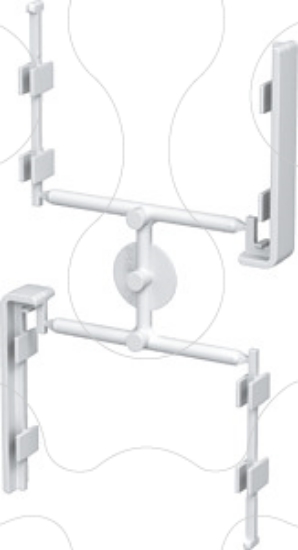 Imagem de Tapa juntas para GEK K53160 3 3 vias PVC branco puro 9010