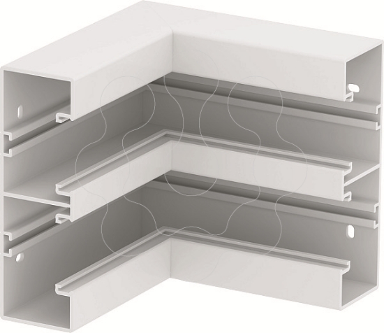 Imagem de Angulo interno rigido 175x175x165 PVC branco puro 9010