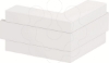 Imagem de Angulo externo rigido 190x190x100 PVC branco puro 9010
