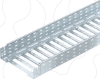 Imagem de Caminho de cabos em chapa MKSM perfurado uniao de encaixe 85x300x3050 St FT