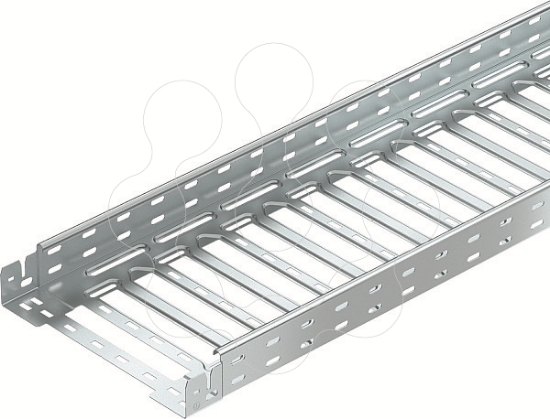 Imagem de Caminho de cabos em chapa MKSM perfurado uniao de encaixe 60x300x3050 St FS